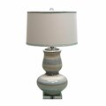 Resplandor 27.5 in. Ceramic Table Lamp with Crystal Base RE3003458
